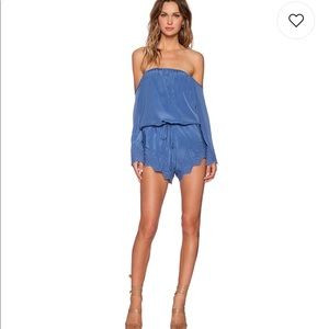 Winston White Chile Romper in Sky